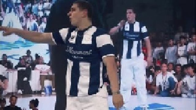 哥子大长腿啊！东西还挺猛