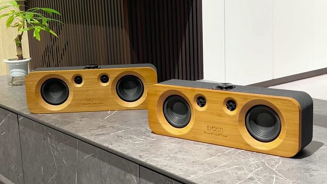 用音质诠释什么是真正的好声音：DOSS原木居家蓝牙音箱