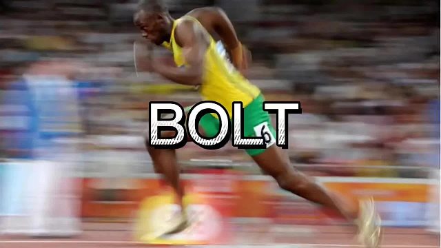 尤塞恩.博尔特！传奇人生！