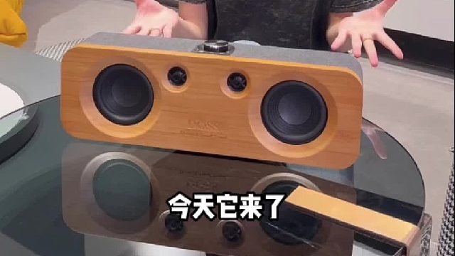 原木蓝牙音箱天然原木打造尽显质朴优雅