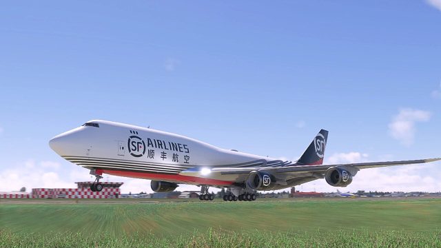 顺丰航空波音747伊尔库茨克国际机场飞长春龙嘉国际机场：冷仓到巡航阶段