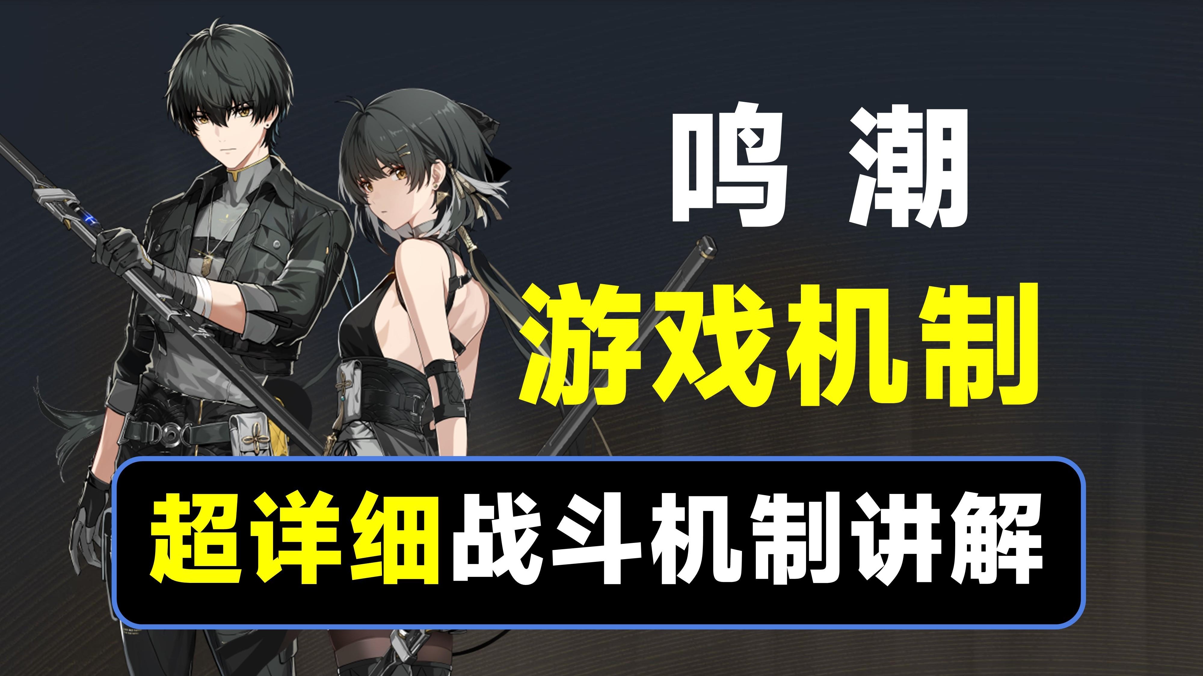 【鸣潮】战斗机制讲解，一个视频了解战斗原理