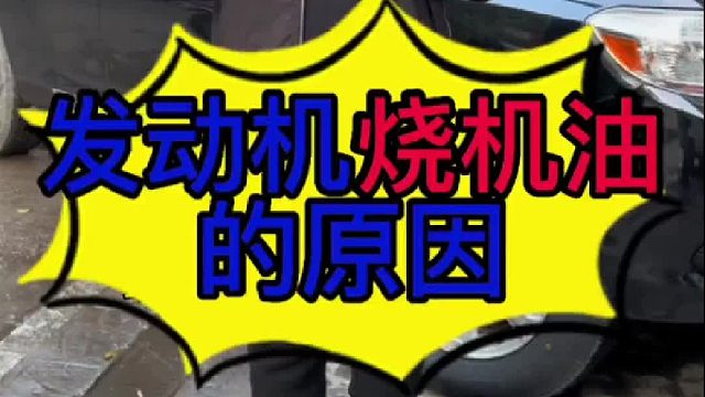 汽车发动机烧机油的原因？