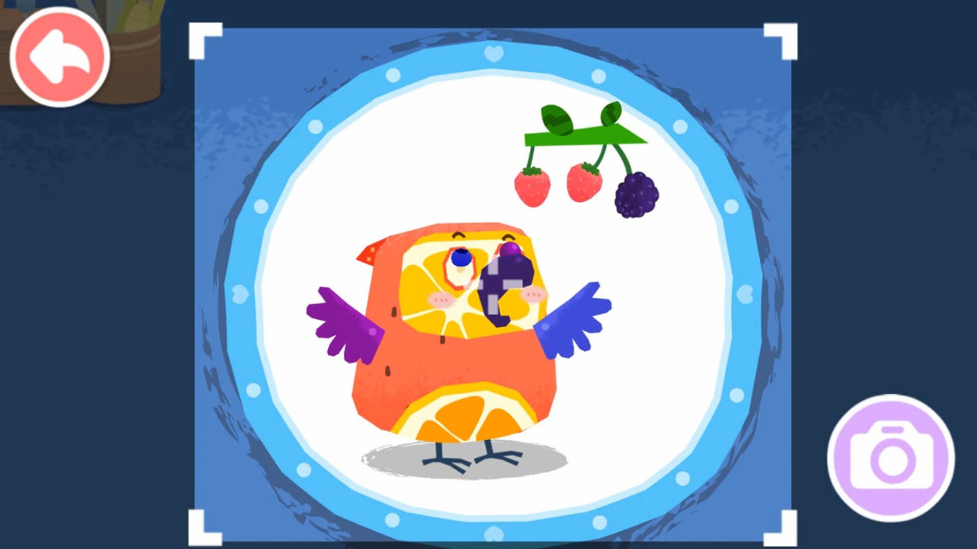 宝宝劳动小能手：制作水果动物 宝宝巴士游戏