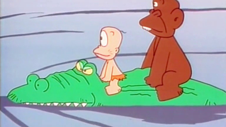 小刚发现一幅藏宝图，千辛万苦找到后，眼前的一切让他惊呆了！_1