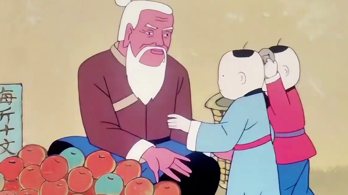 黑心商贩的烂苹果被抢购一空，可老人又大又圆的苹果却无人问津！_0