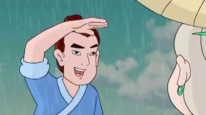 男子意外得到一幅美女画像，女子竟在深夜从画中走了出来！_0