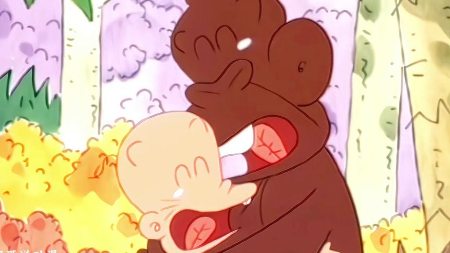 小刚竟和大猩猩闹掰了，历经波折后终于又和好如初！_2