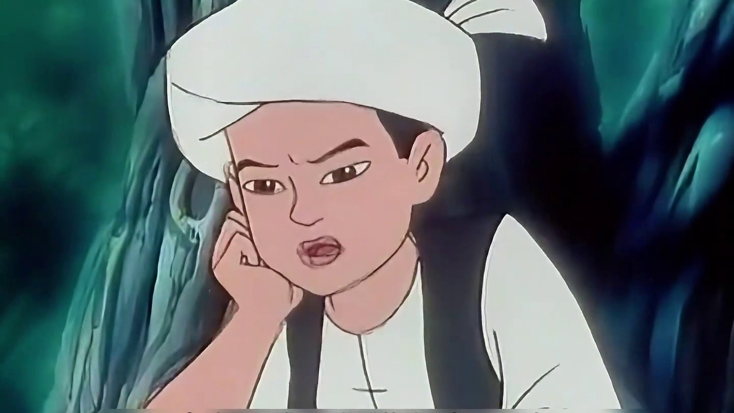 神牛只因偷吃半根青草就被恶霸活活打死，好在最后有高人指点！_1