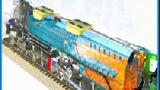 回家坐它准时到达，大男孩蒸汽机车工作原理！