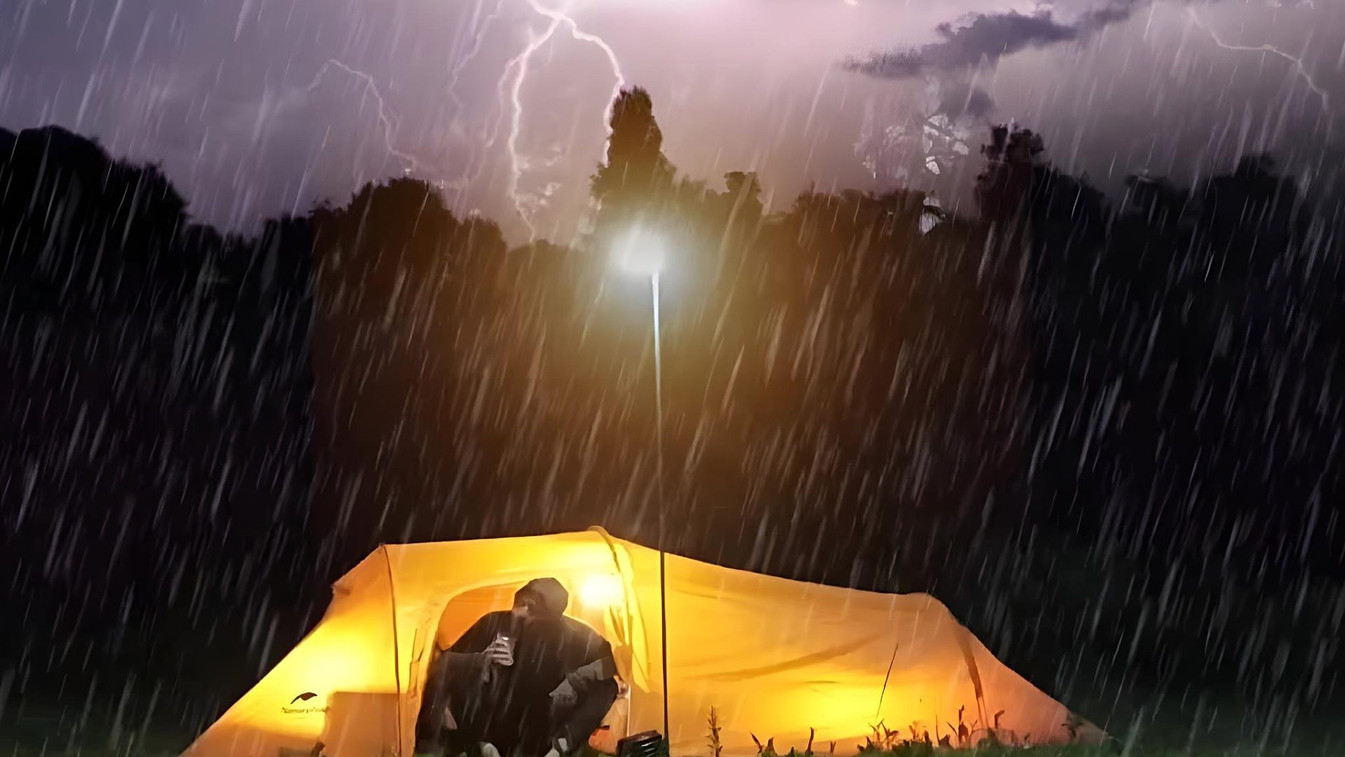 狠人老哥的雨天露营之旅（第二集）