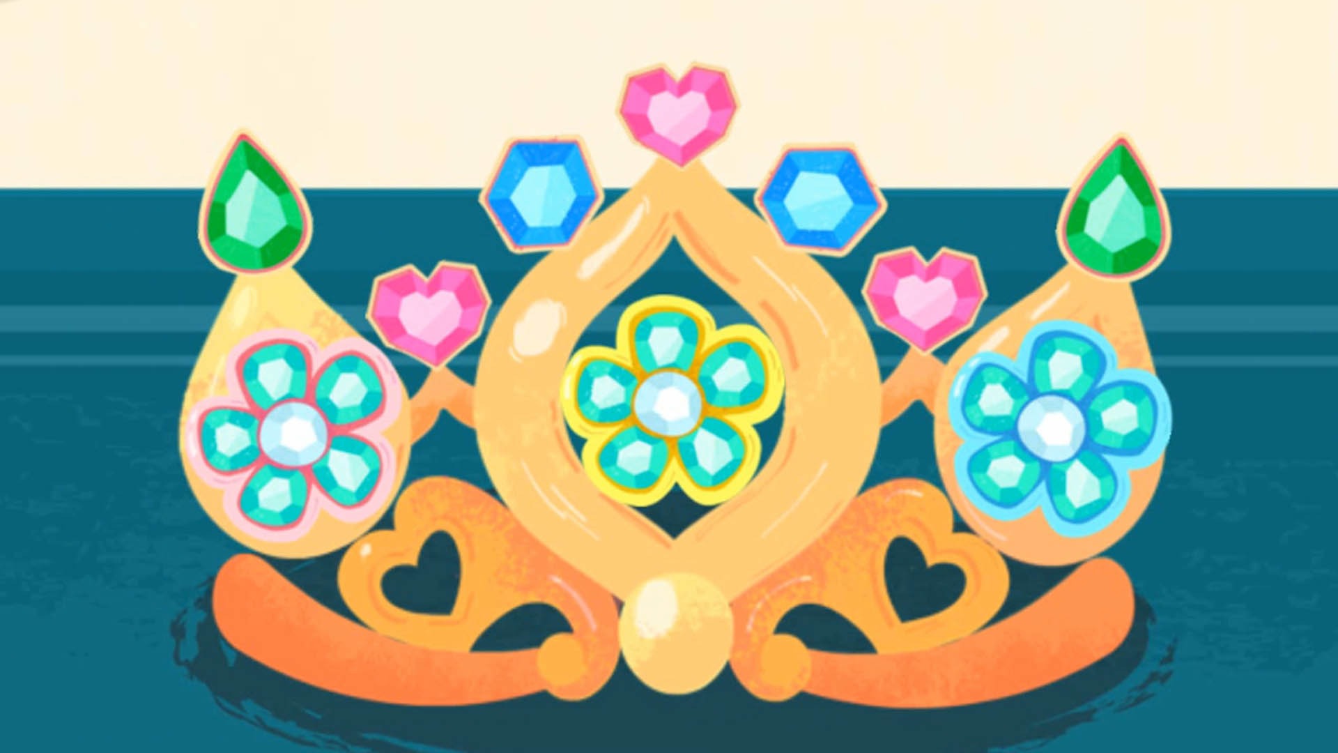 宝宝劳动小能手：制作四种漂亮的皇冠 宝宝巴士游戏