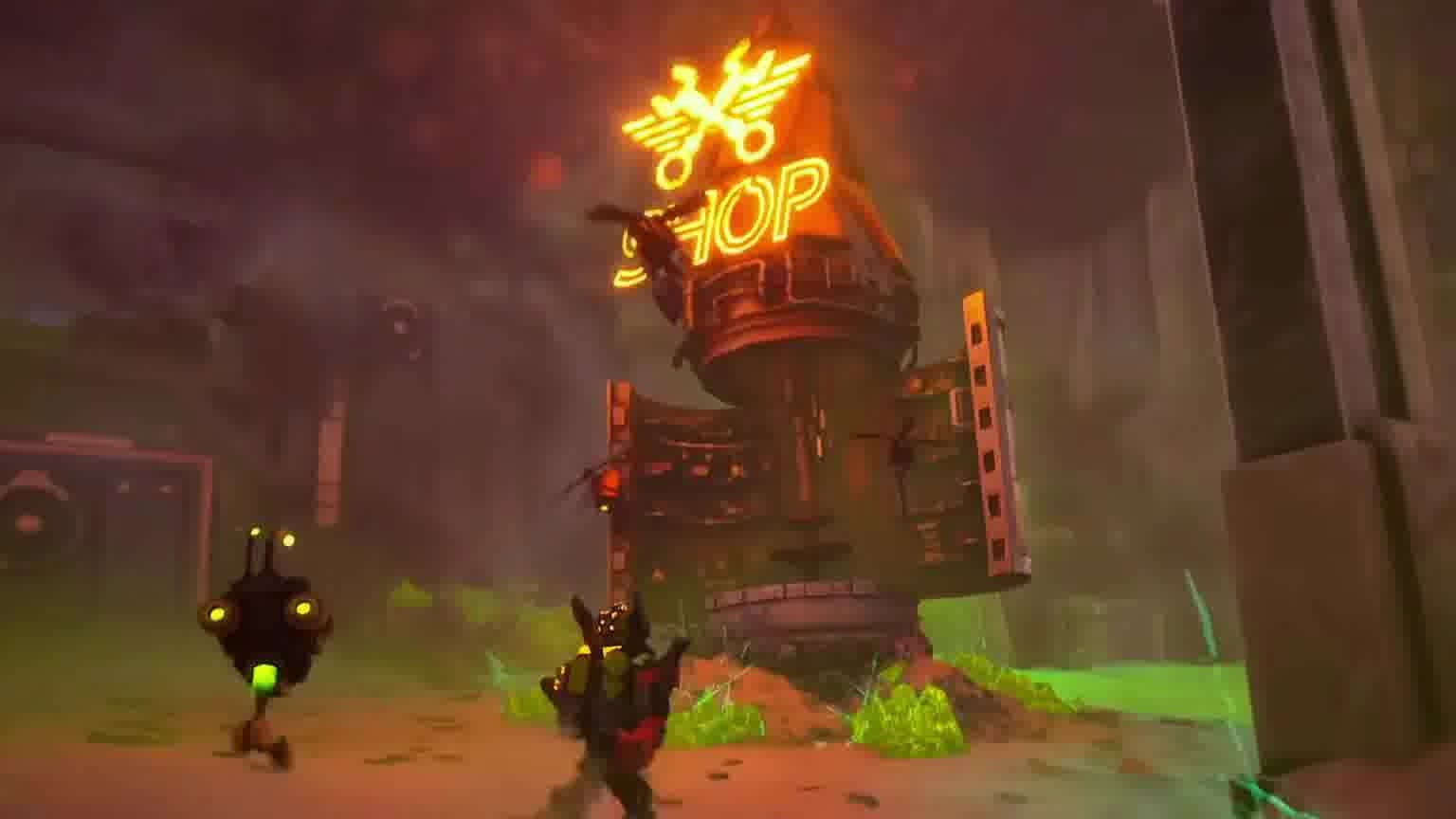 【机器双雄】科幻动作射击游戏Akimbot