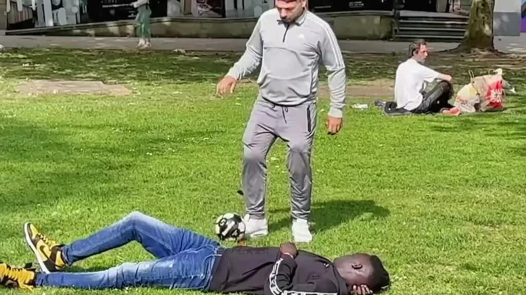 你们要得老六挨揍的视频来了