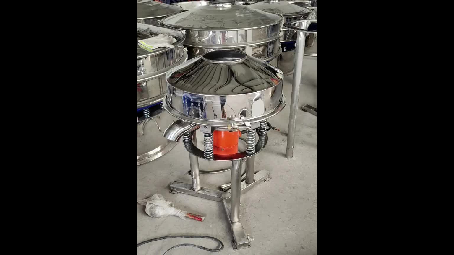 化工浆液过滤液体里固体杂质80公分浆液过滤筛