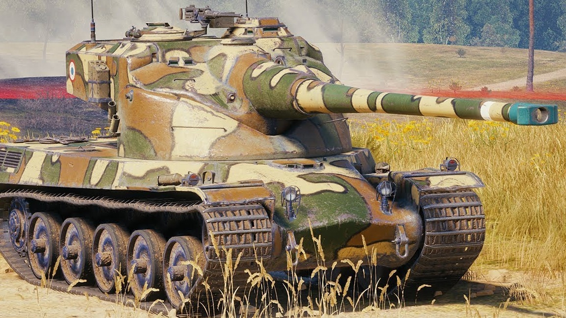 坦克世界  50B换血输出从来不怕