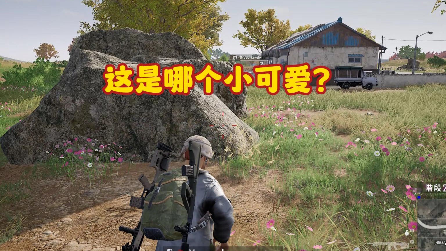 大家都在秀恩爱，我秀一个小菜吧！ #pubg #绝地求生 #游戏