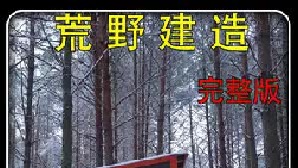 男人为实现自己的荒野探险梦，独自一人搭建出精致的小木屋。（3）