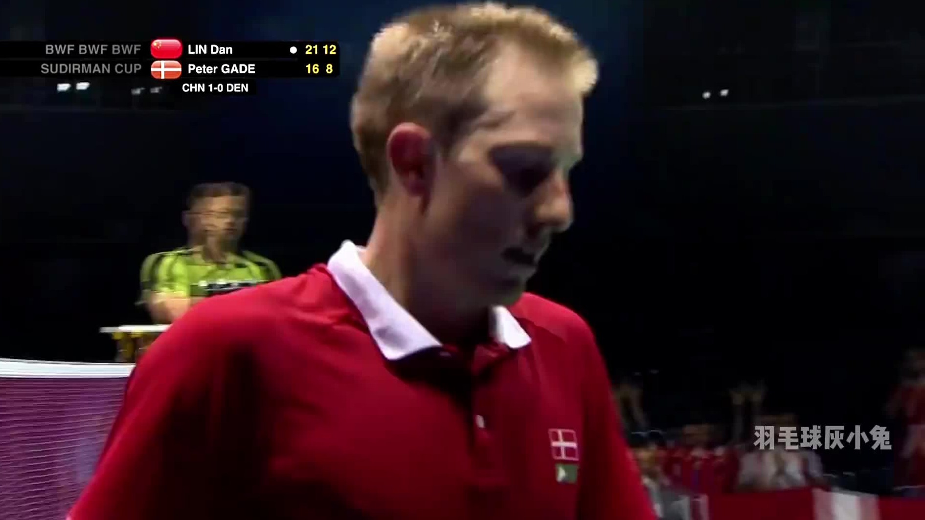 看林丹如何用魔法打败魔法 2011苏迪曼杯决赛林丹vs盖德（3）