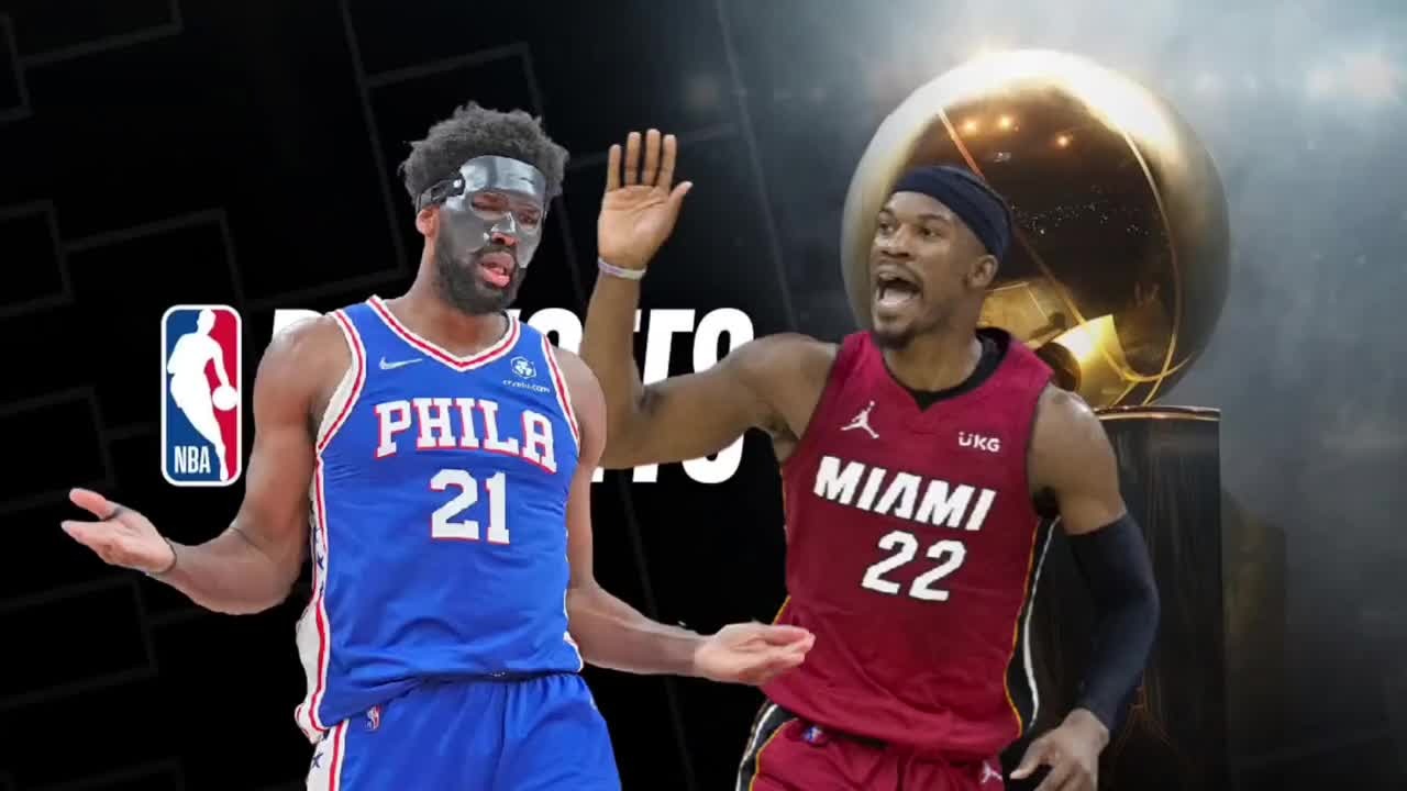 热火战胜费城挺进东决，巴特勒比哈登恩比德硬得多。