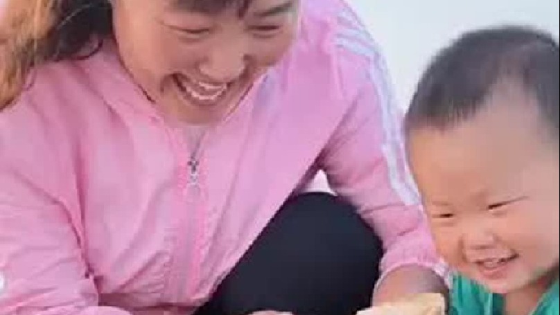 赶海精彩的收货