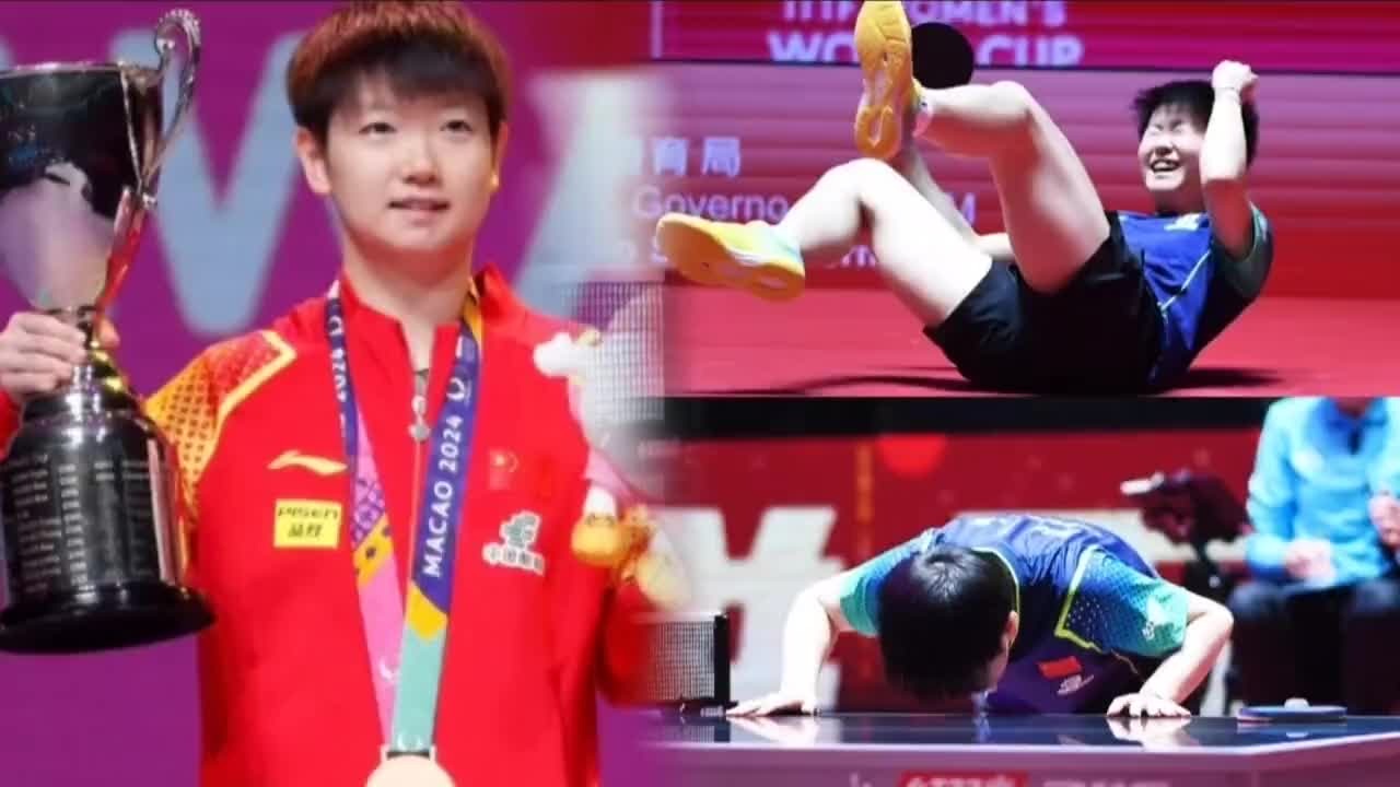 深度解读孙颖莎决赛三个瞬间，莎莎让球迷为她泪目，刘国梁也动容