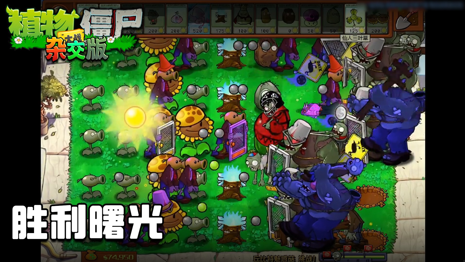 董小飒《植物大战僵尸杂交版》实况第二十三集：胜利曙光