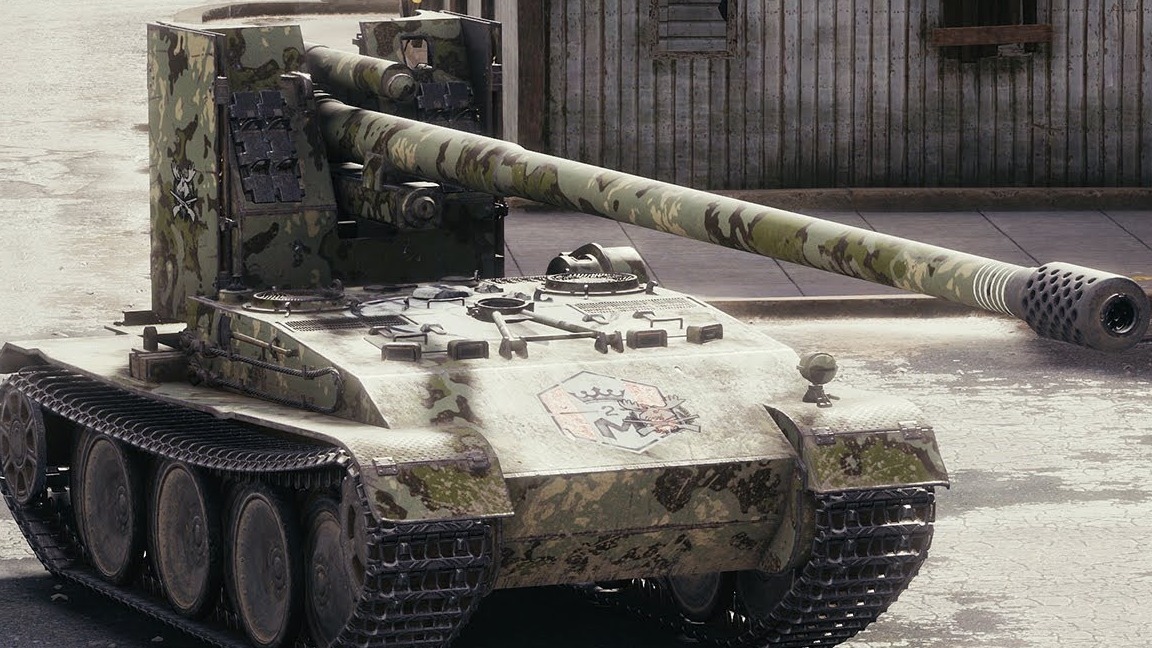 坦克世界  蛐蛐运气好全是高伤炮