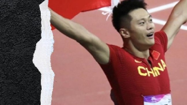 老将风采依旧！苏炳添不在的时候，谢震业扛起了中国短跑的大旗