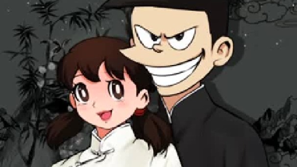 绘画设计之小夫公子与静香姑娘