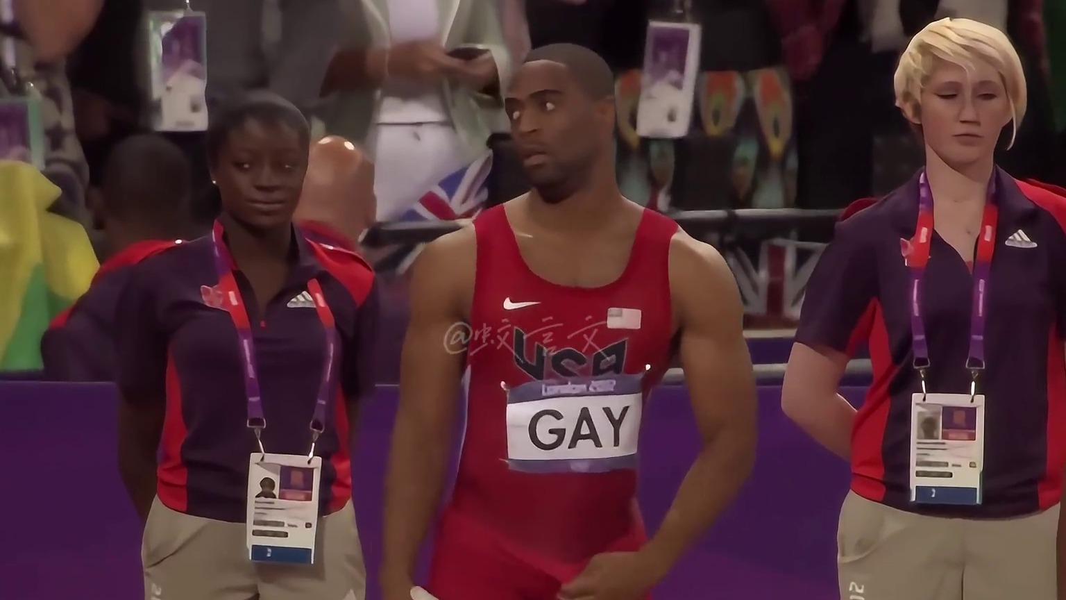 悲惨飞人：泰森盖伊 9秒71最强亚军，9秒80没有牌子