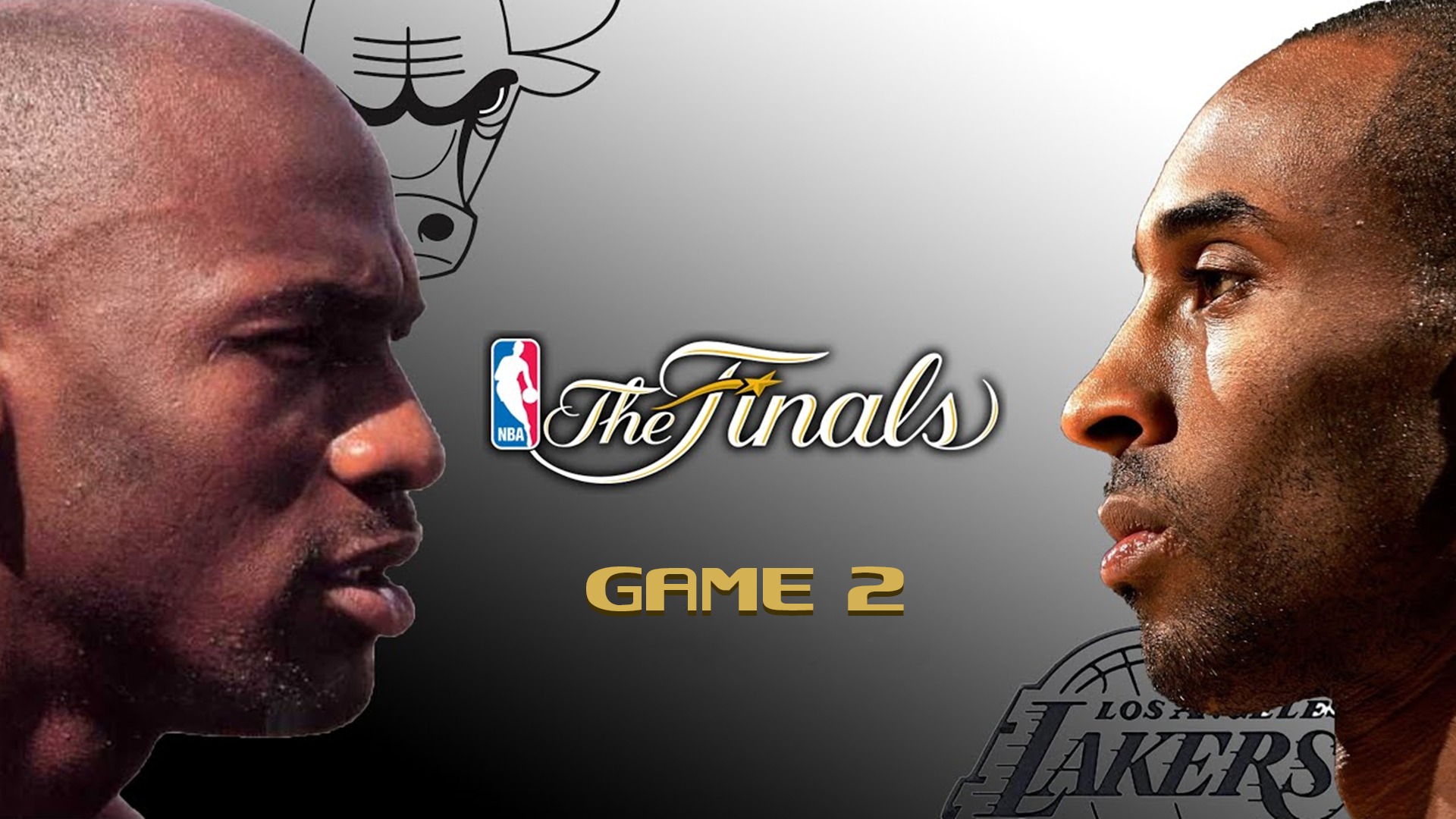 NBA2K总决赛G2：96公牛vs10湖人-乔丹27分/科比28分带队扳平比分