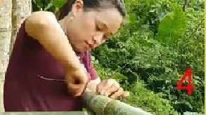 荒野建造：梦琪喂家禽，腌咸菜，利用榫卯结构制作桌椅，实现用电自由