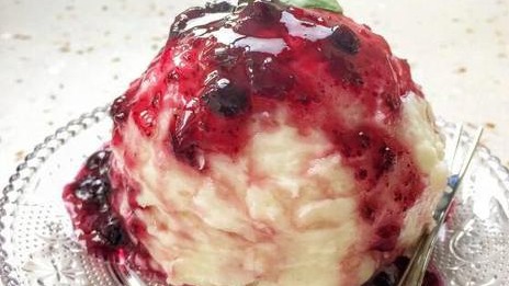 春日美食：制作美味蓝莓山药泥