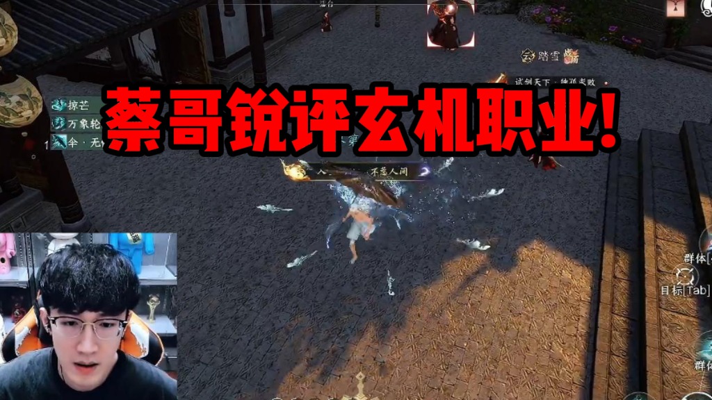 蔡哥锐评玄机职业