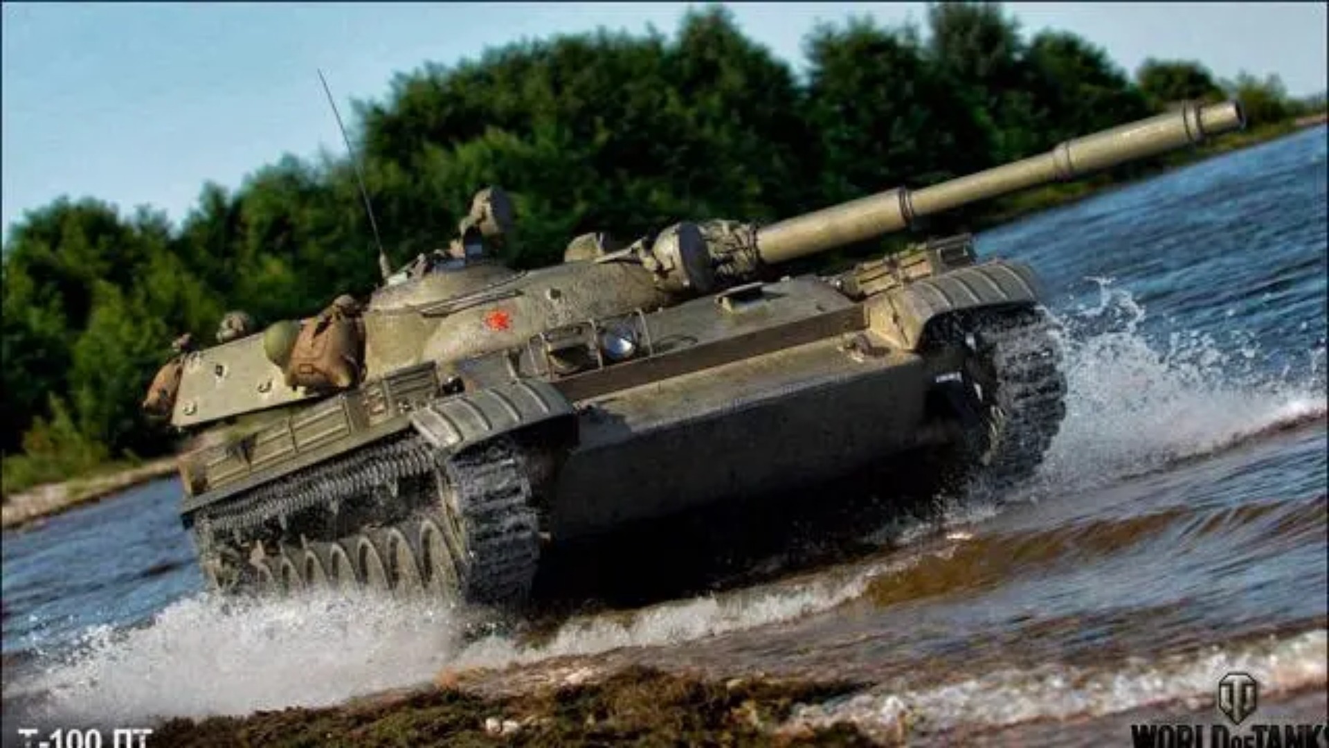 坦克世界 轻坦皇帝100LT 刀尖舞者 5分钟1.4万 超级大魔王系列！