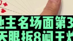 斗地主名场面第31集：天才精准拆对8打蒙王炸地主