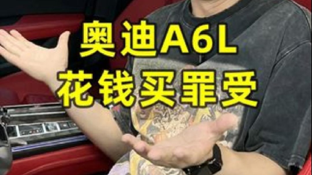 奥迪A6L花钱买罪受