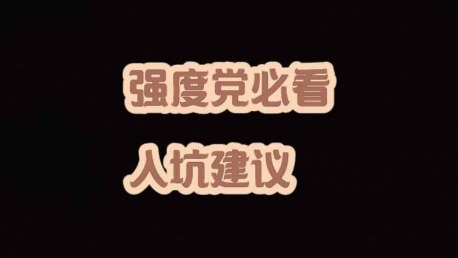 大黄蜂-强度党必看入坑建议