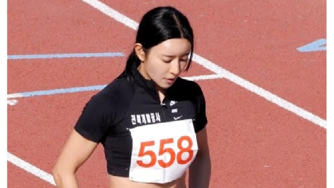 韩国田径纪录，这个小姐姐没上榜呀