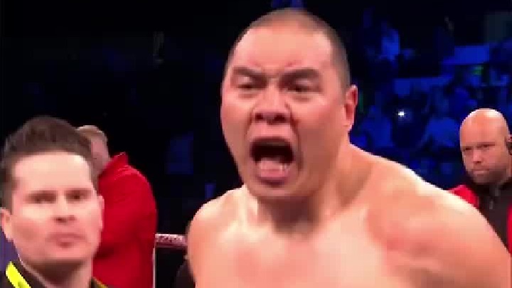 张志磊炸裂KO老外精彩瞬间，一路炮轰到世界第五