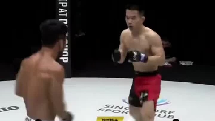 韩国不败神话擂台挑衅，结果被Z国选手重拳暴打