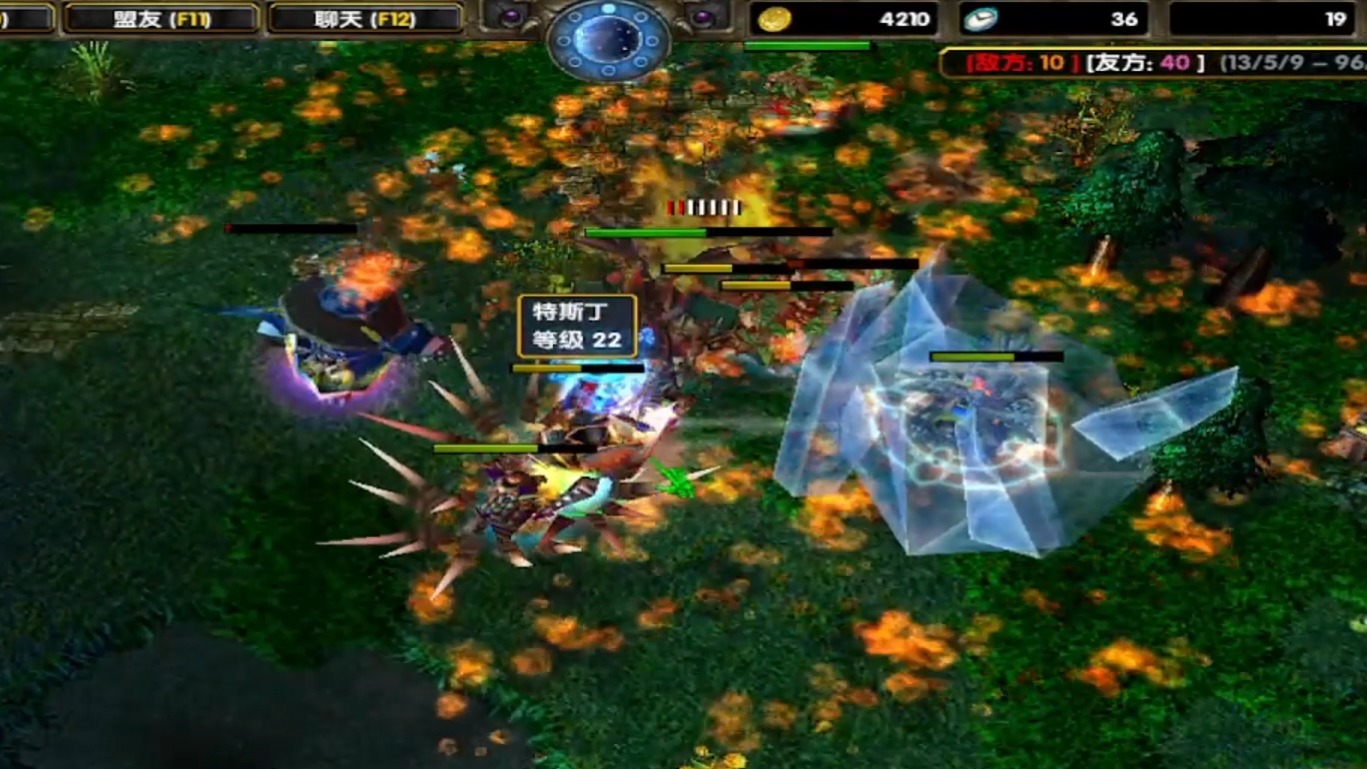 DOTA：来硬刚呀，运气好的军团杀不死2/2