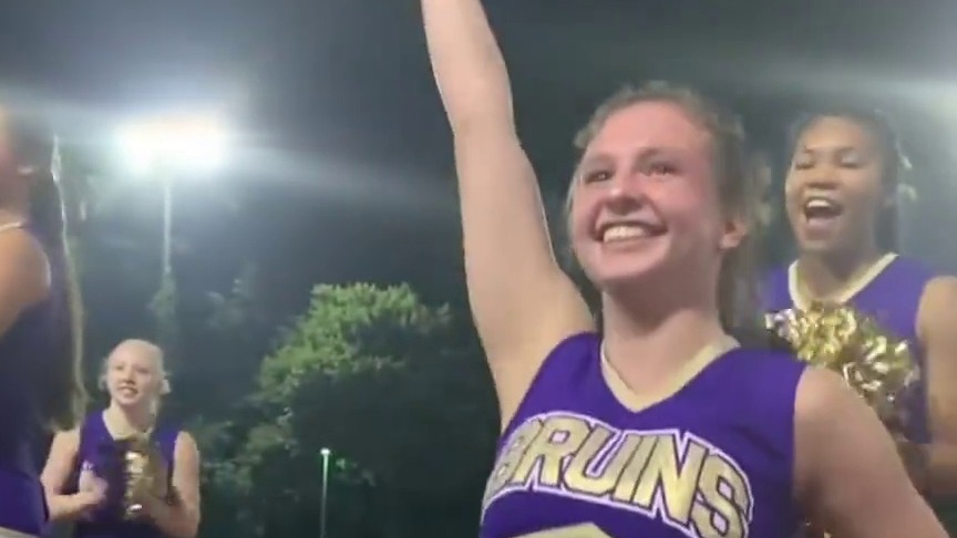 啦啦队长 应该是女生身体素质天花板级别的存在了吧