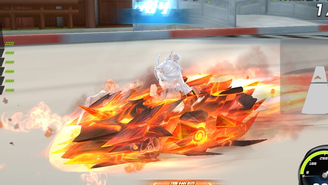 QQ飞车朕哥：第一次试驾S车至曜玄武皮肤地狱火！只能用稳重形容