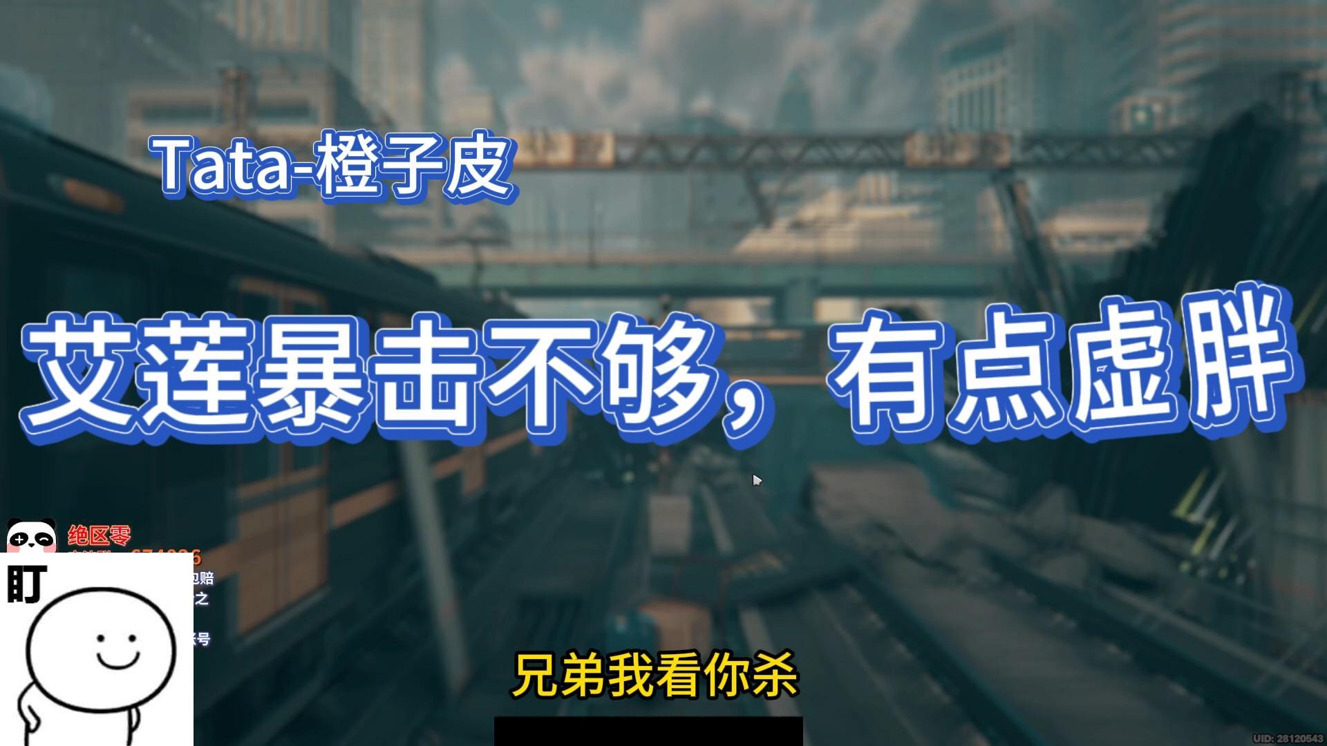 【Tata-橙子皮】他说这个艾莲暴击不够，有点虚胖