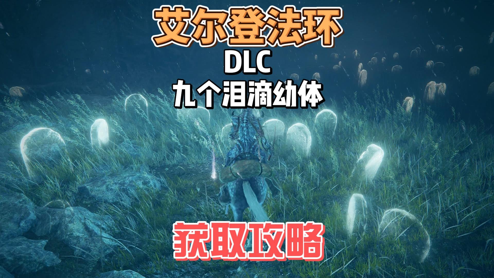 艾尔登法环DLC之9个泪滴幼体全收集获取攻略#游戏内容风向标 #老头环 #黄金树之影 #单机游戏