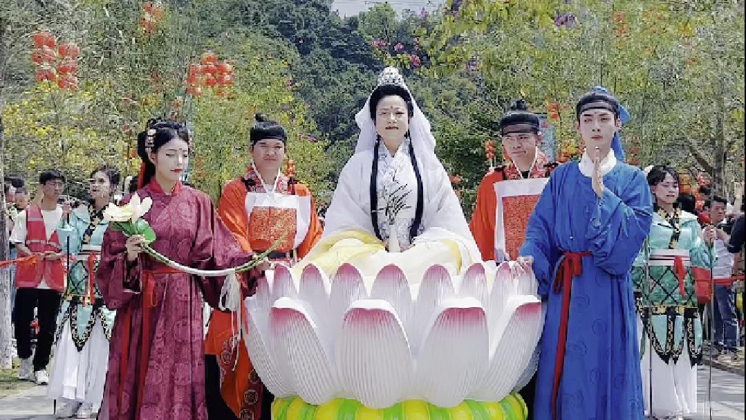 爱就要大声说出来，东莞观音山愿您早遇良缘，觅得佳人