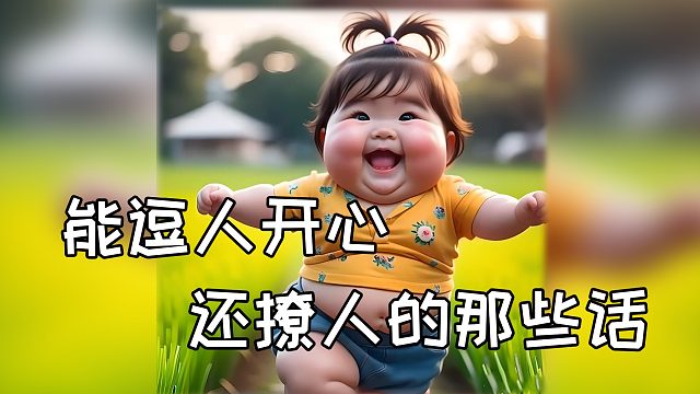 能逗人开心，还撩人的那些话