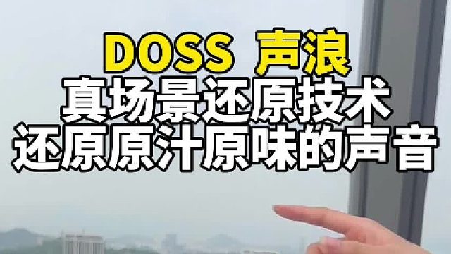 DOSS声浪原木居家桌面电视蓝牙音箱